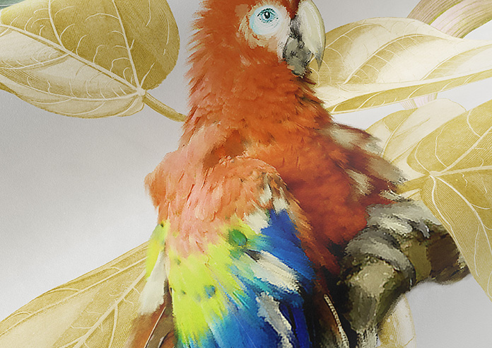 Parrot, Citrine - Twist&Fit Roman Blind - Image 4